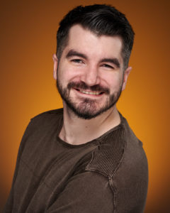 A comedian headshot made at The Light Committee studio in Los Angeles