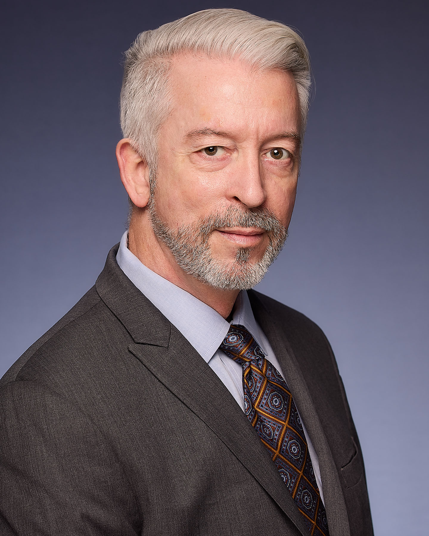 A man in a professional headshot in Los Angeles made by The Light Committee