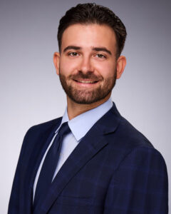 ERAS headshot of a man in a suit made in Los Angeles