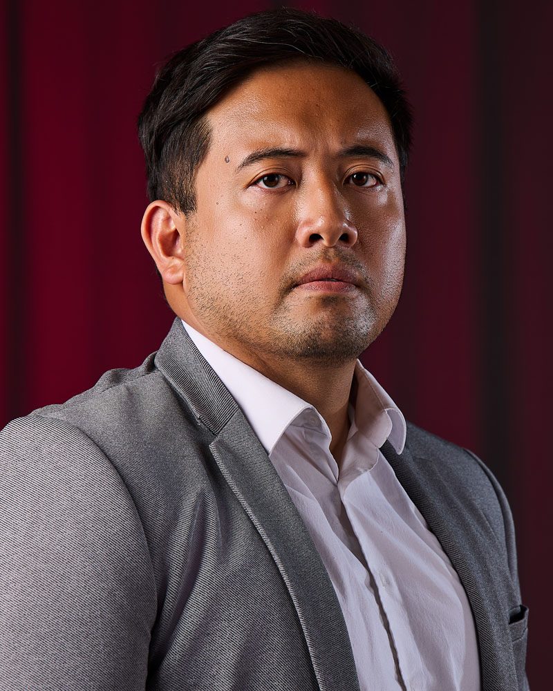 Asian actor headshot theatrical look Los Angeles