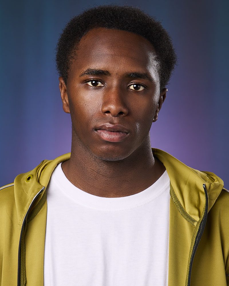 street look acting headshot of a man in Los Angeles