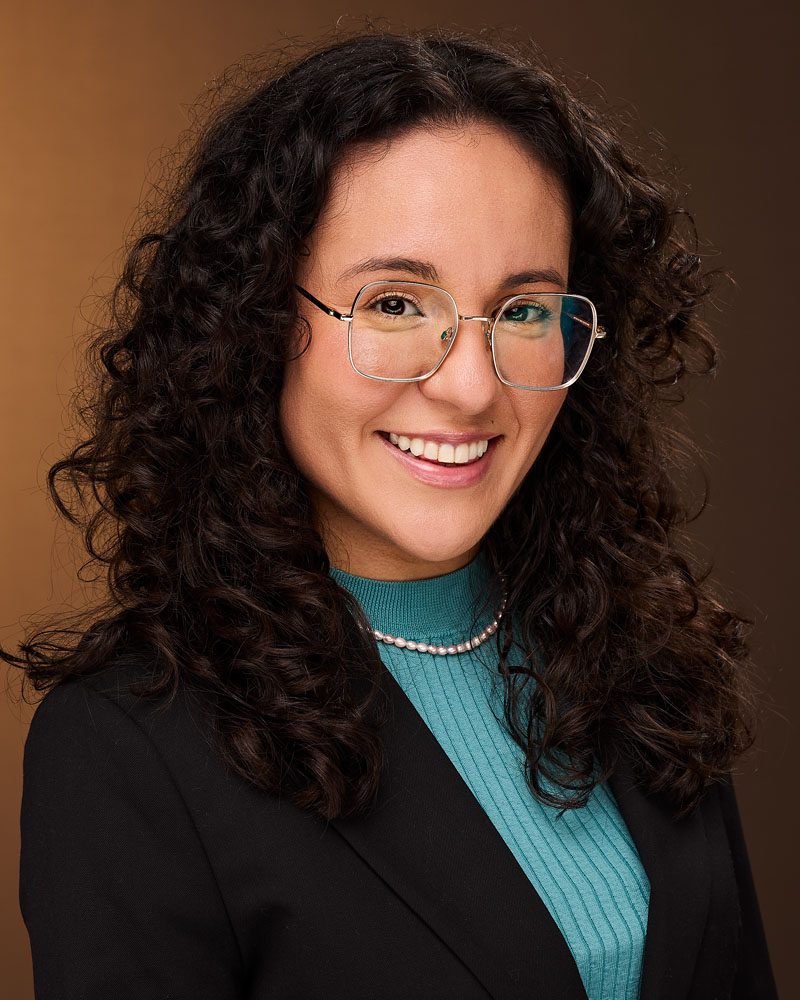 women's studio headshot dark background Los Angeles